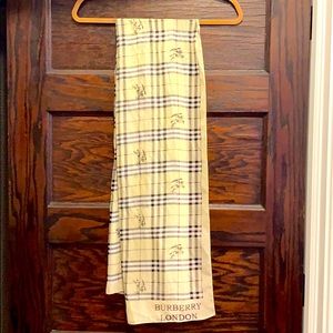 Burberry London sheer scarf